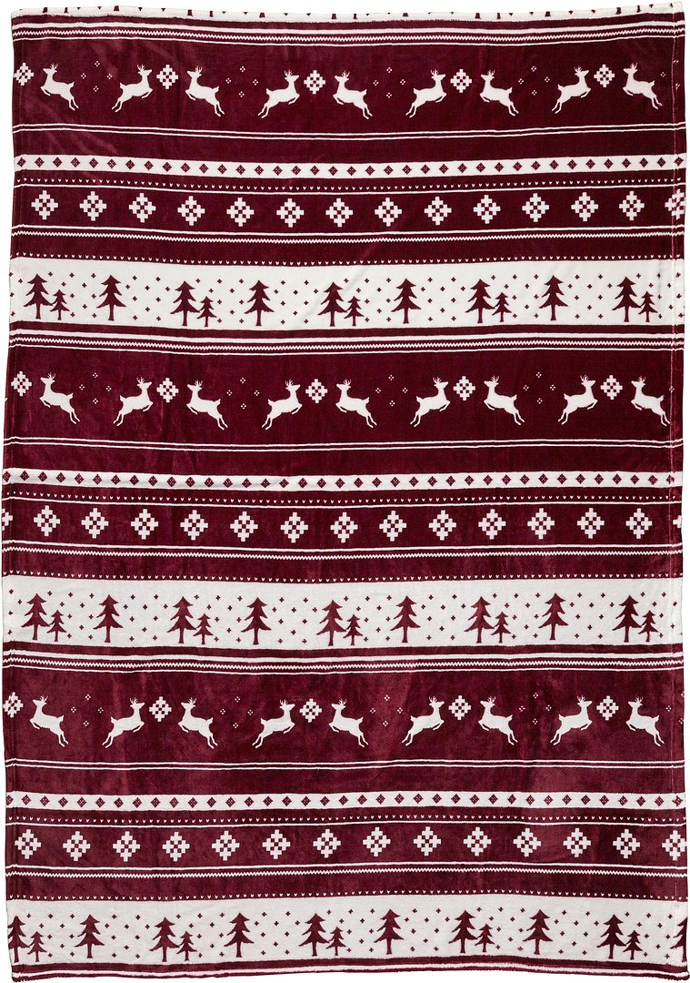 Decke aus 100% Polyester und Flanell Onni