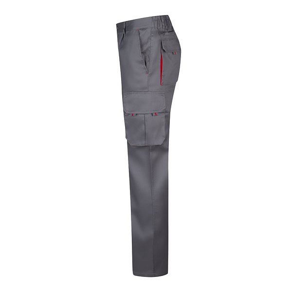 Zweifarbige Twill-Hose mit mehreren Taschen (200 g/m²), aus Baumwolle (35 %) und Polyester (65 %) Leenico