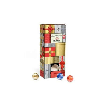 Lindt Lindor Adventsspender Turm