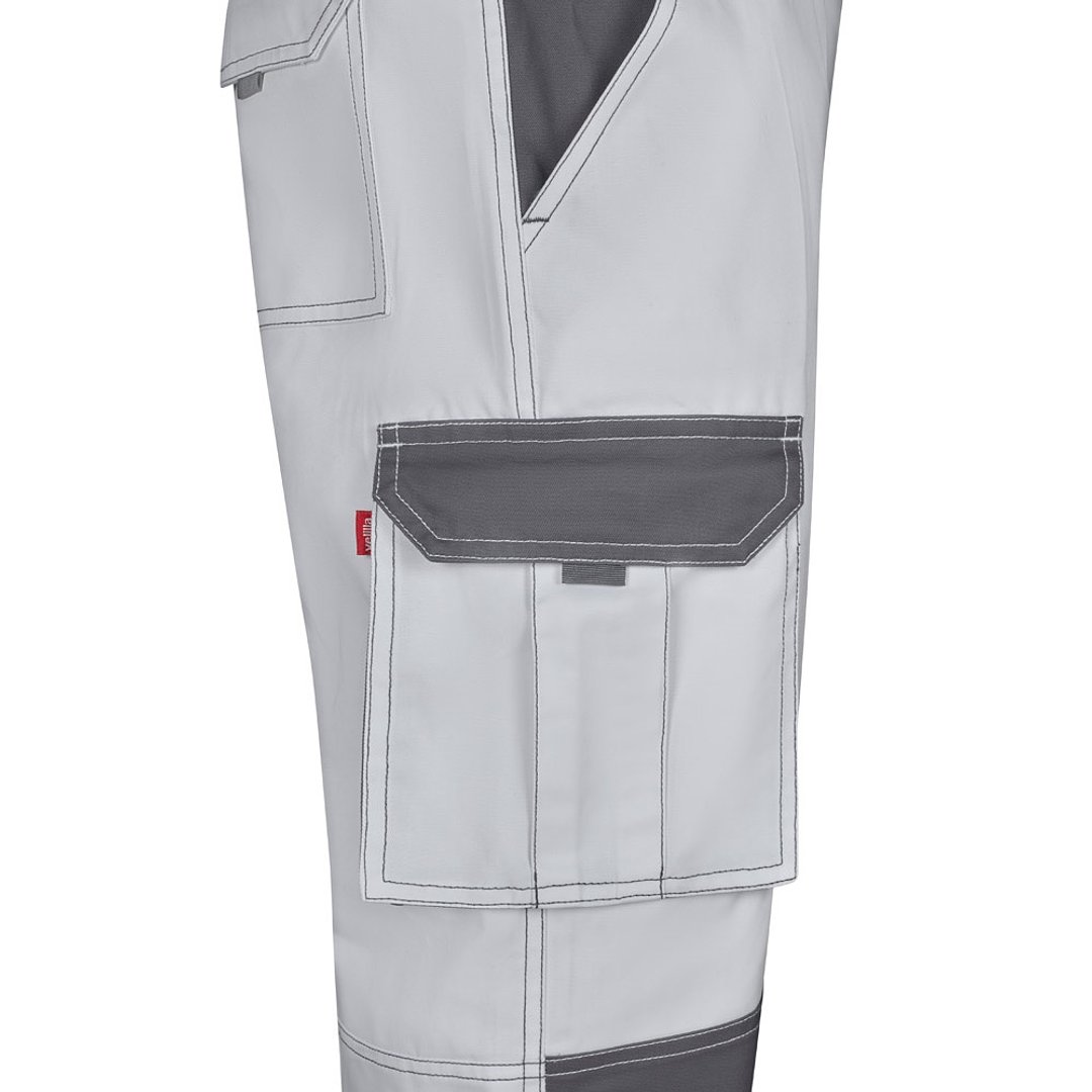 Zweifarbige Twill-Hose mit mehreren Taschen (240 g/m²), aus Baumwolle (35%) und Polyester (65%) Walbrg