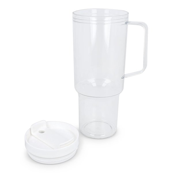 Miami Becher mit Henkel transparent 1,2 l R-PET Andrin