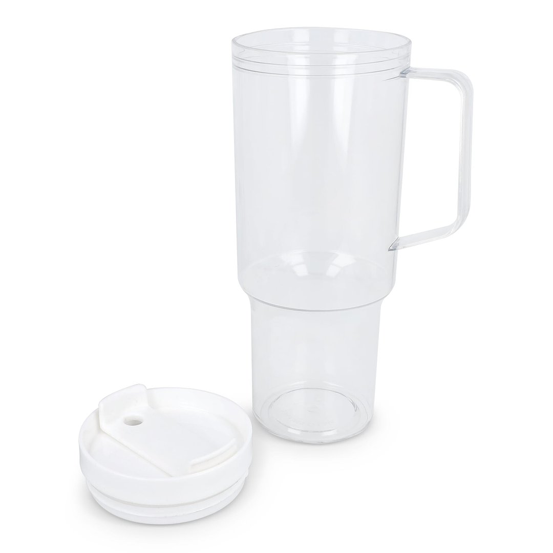 Miami Becher mit Henkel transparent 1,2 l R-PET Andrin