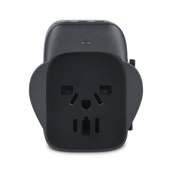 PowerPro Reiseadapter aus recyceltem Kunststoff Altina