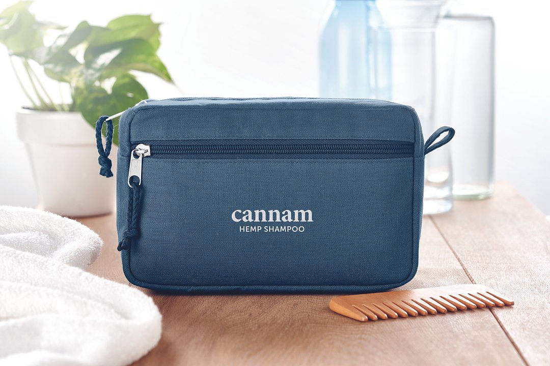 Hanf Kosmetiktasche 200g/m² Trican