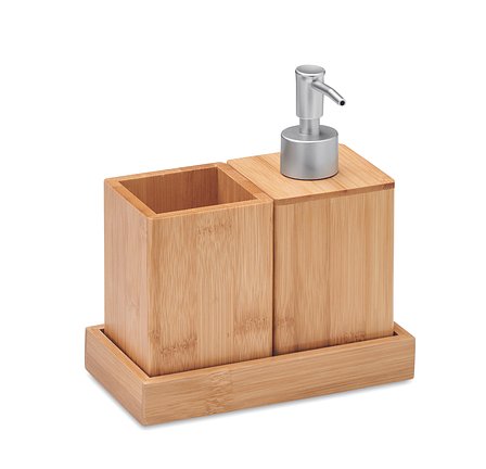 3-teiliges Bad-Set Bambus Durer