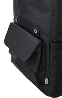 rPET (290T) Polyester Twill Rucksack mit Lasche Buorsch