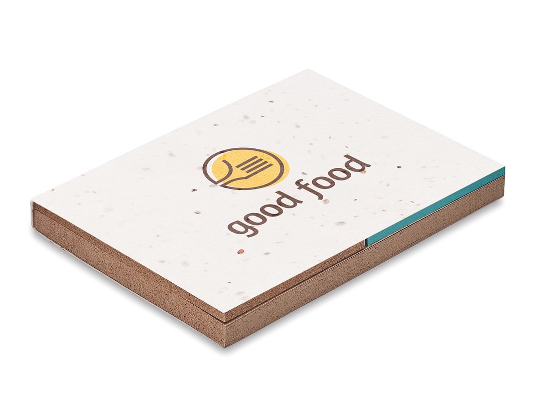 Notiz-Set mit Blumensamen Lixvin