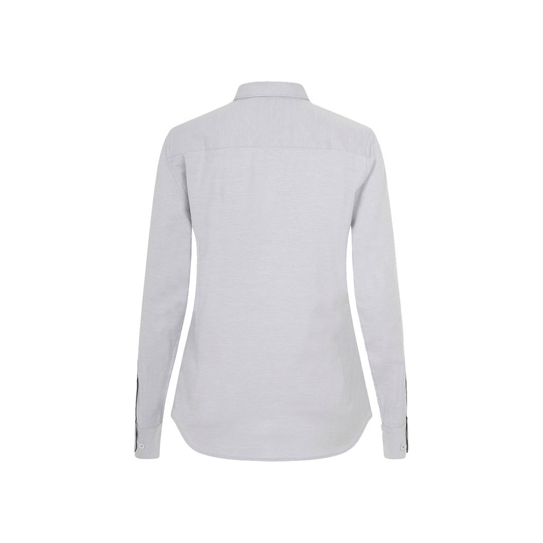 Hemd Oxford (180 g/m²) für Damen, aus Baumwolle (50 %), Polyester (45 %) und Elasthan (5 %) Mudesch