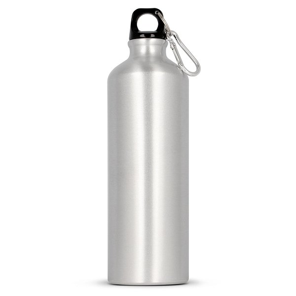 Aluminium Wasserflasche mit Karabiner 750ml Stgaunela