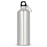 Aluminium Wasserflasche mit Karabiner 750ml Stgaunela
