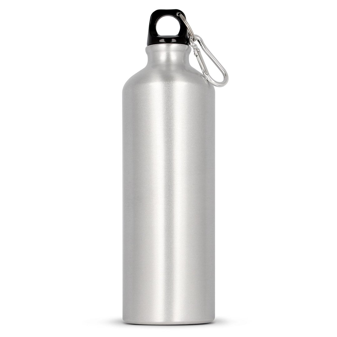 Aluminium Wasserflasche mit Karabiner 750ml Stgaunela