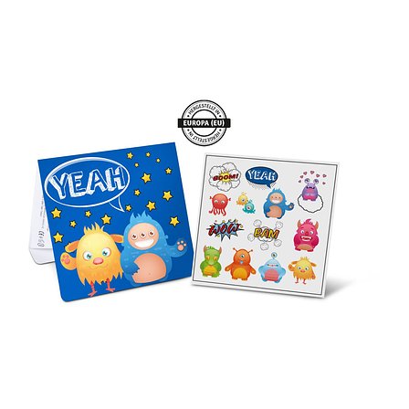 Tattoo Mäppchen für Kinder