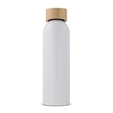 Wasserflasche mit Bambusdeckel 600ml Hatruedi