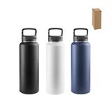 Flasche aus 90% recyceltem Edelstahl mit einem grossen Fassungsvermögen von bis zu 1200 ml Bignas