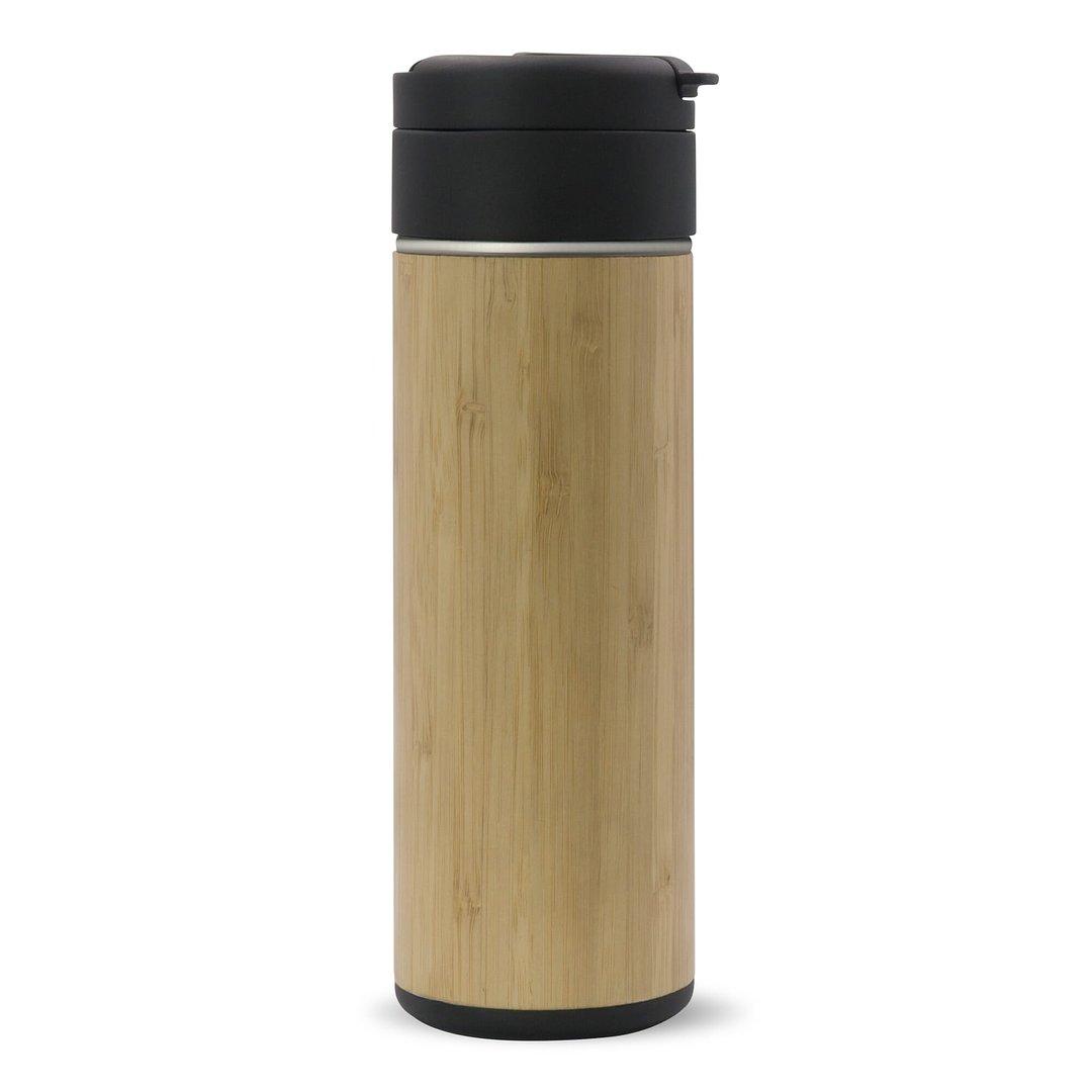 Isolierbecher Flow Bambus 400ml Itlitan