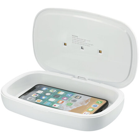 UV Smartphone Sterilisator mit kabellosem 5 W Ladepad - Regiuseha