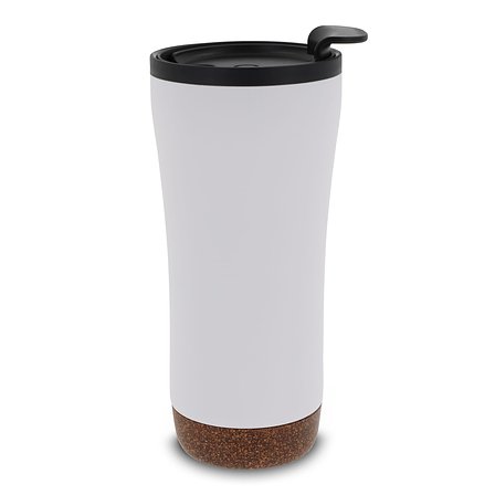 Doppelwandiger Becher mit einem Korkboden 480ml Benjaspan