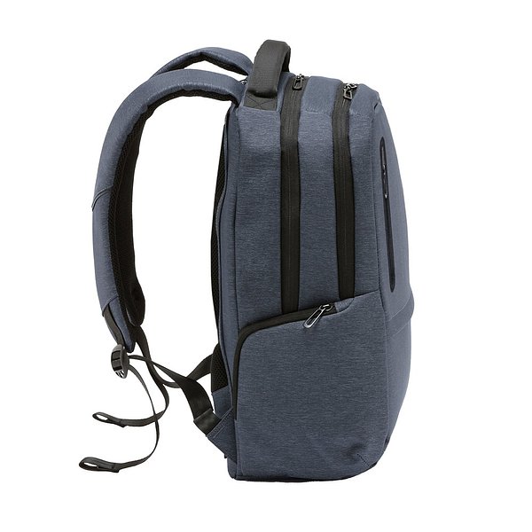 Wasserdichter Laptop-Rucksack aus recyceltem Nylon in 2 Farben mit Fach aus 210D recyceltem Polyester Uregnanni