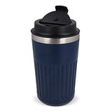 Recycelter Edelstahl-Thermobecher für Kaffee zum Mitnehmen, 400 ml Natianng