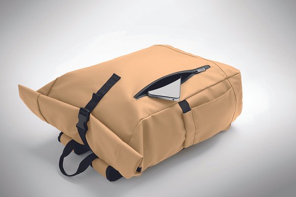 Rolltop-Rucksack 600D RPET Adrins