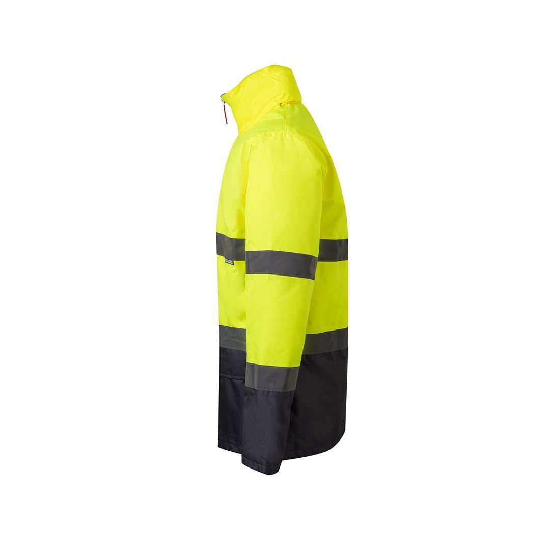 Zweifarbiger Parka (190g/m²), aus Polyester (100%), mit PU-Beschichtung Rendrio