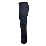 Zweifarbige Twill-Hose mit mehreren Taschen (240 g/m²), aus Baumwolle (35%) und Polyester (65%) Walbrg
