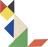 Intelligenzpuzzle Giansehia | Holz | 7 St.