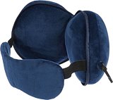 Reisekissen Mudola | 2-in-1 mit Schlafmaske