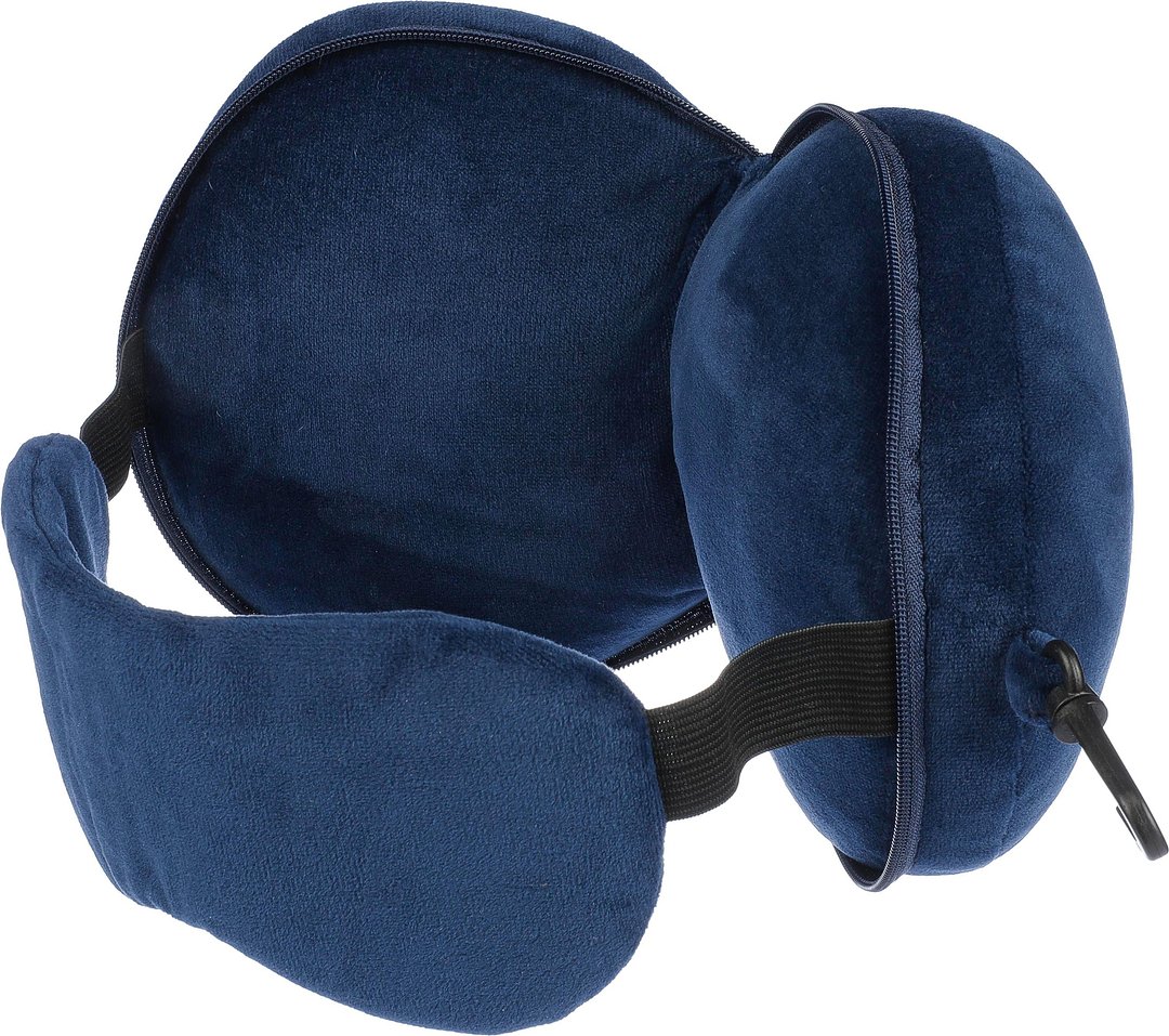 Reisekissen Mudola | 2-in-1 mit Schlafmaske