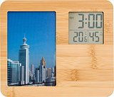 Wetterstation aus Bambus Stiandi