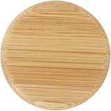 500 ml Flasche aus mattiertem Kalknatronglas mit Bambusdeckel - Ylandi