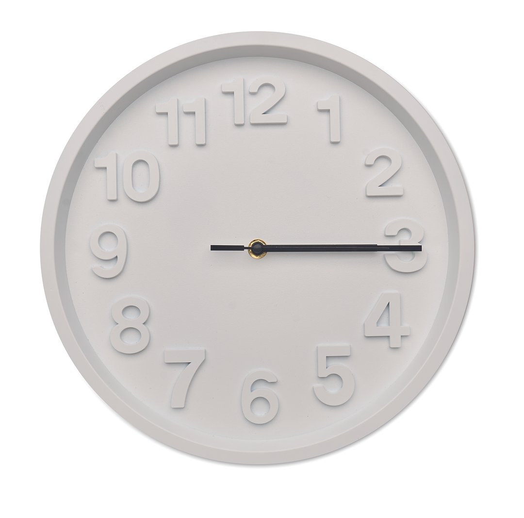 Wanduhr aus PP Nettato