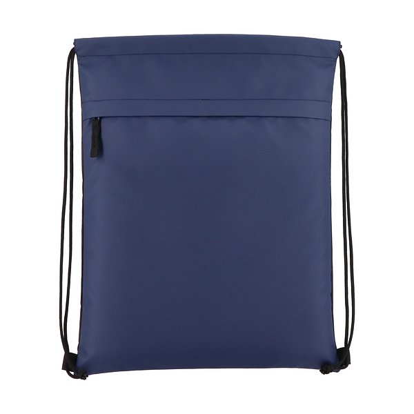 PU-beschichtete R-PET 600D Kordeltasche 33 x 42 cm Channicona