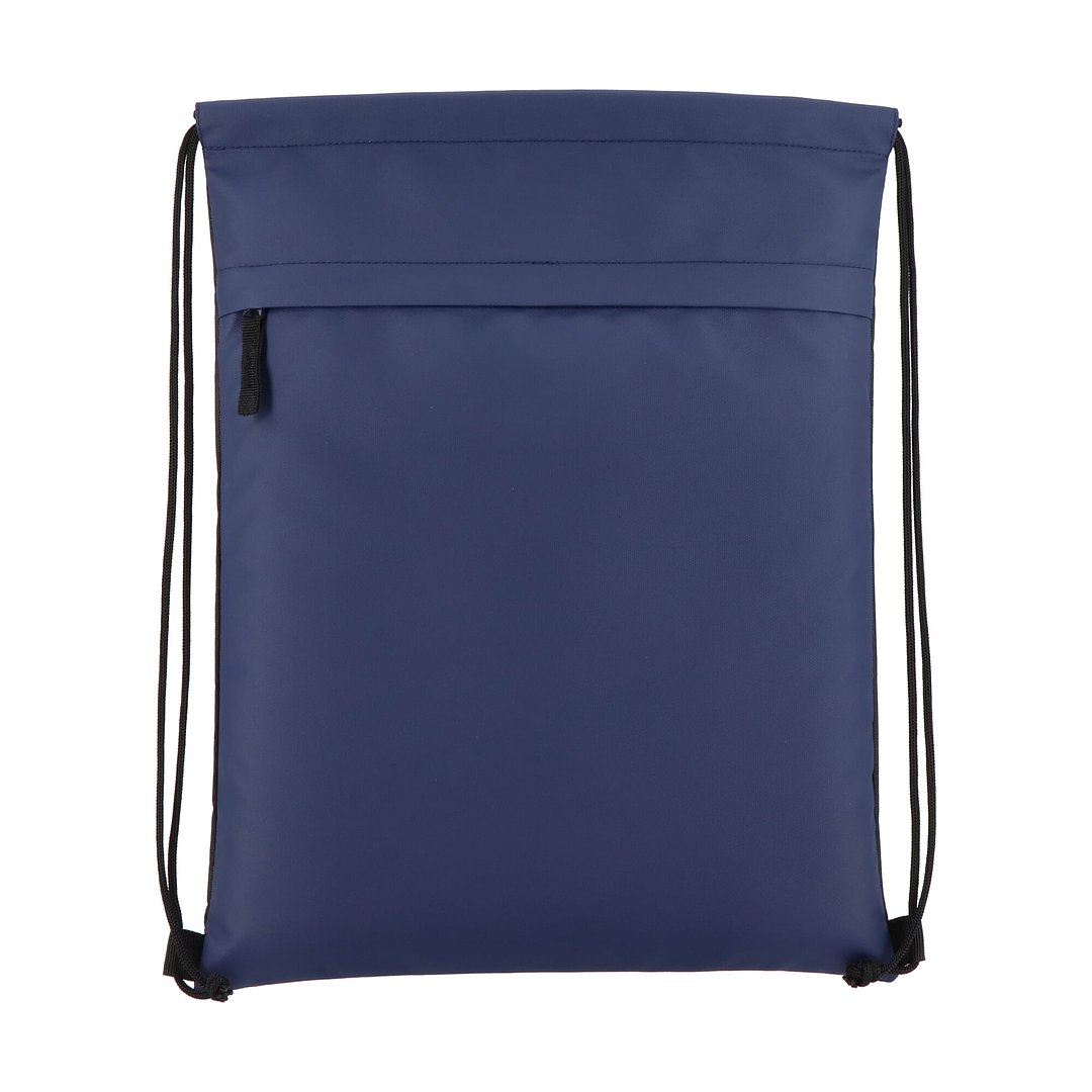 PU-beschichtete R-PET 600D Kordeltasche 33 x 42 cm Channicona