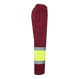 Zweifarbige Hose aus Twill (210 g/m²), gefüttert, mit mehreren Taschen, aus Baumwolle (20%) und Polyester (80%) Benina