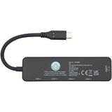 Multimedia-Adapter aus recyceltem RCS Kunststoff USB 2.0-3.0 mit HDMI-Anschluss - Beata