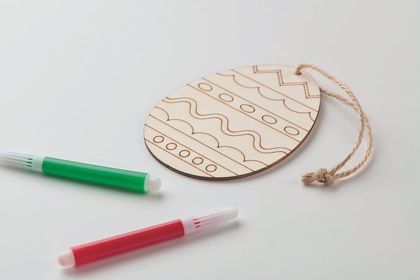 Malset Holz-Osterei Gritana