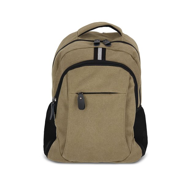 Rucksack Harper GRS aus recyceltem Baumwoll-Canvas Utzie