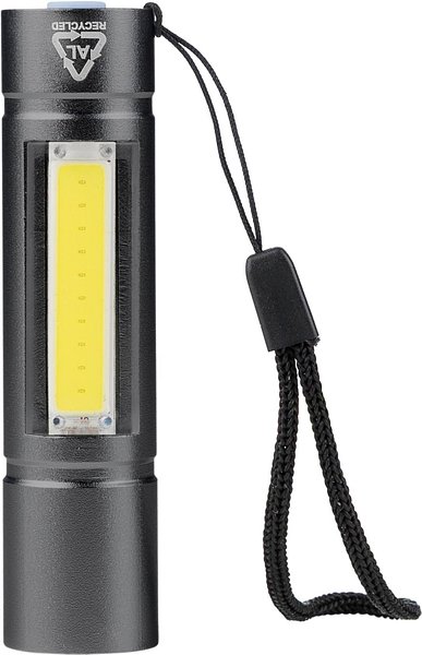 Taschenlampe aus recyceltem Aluminium COB Jovignas