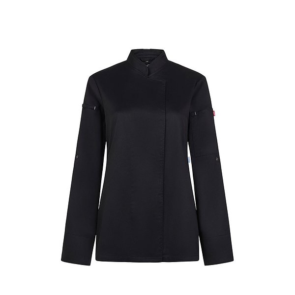 Kochjacke für Damen (190 g/m²), aus Baumwolle (35 %) und recyceltem Polyester (65 %) Jovigen