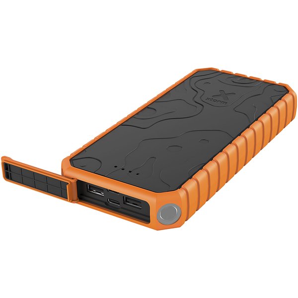 XR202 Xtreme 35 W 20.000 mAh QC3.0 wasserdichte, robuste Powerbank mit Taschenlampe - Gilgn