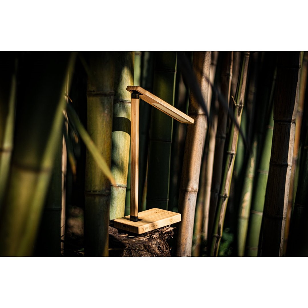 Tischlampe aus Bambus Benjasper