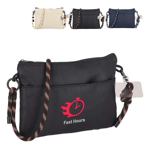 Crossbody Tasche mit Paracord-Gurt Jovigna