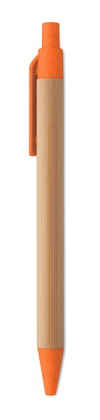 Druckkugelschreiber mit Bambus Lütholfan