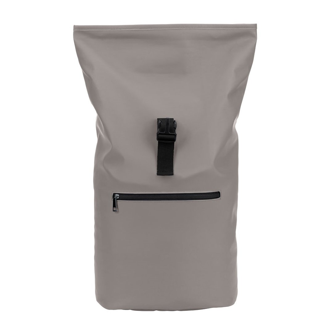 Roll-Top-Rucksack aus PU mit Laptopfach, 16“ Giamiriona