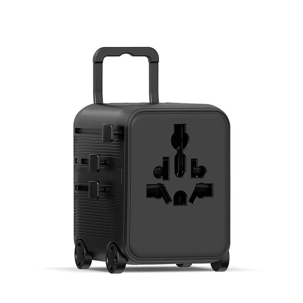 Luggie GaN Weltreise-Adapter-Trolley Orethla