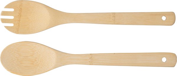 Salatbesteck aus Bambus Bistin