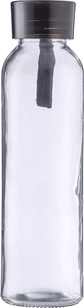 Trinkflasche Uoldivan | Glas | Farbiger Deckel | 500 ml