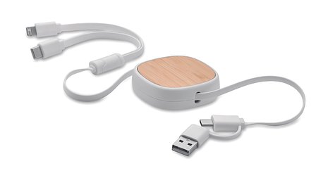 Einziehbares USB-Ladekabel Warjas