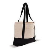 Strandtasche Baumwollsegeltuch OEKO-TEX® 280g/m² 42x10x30cm Lixali